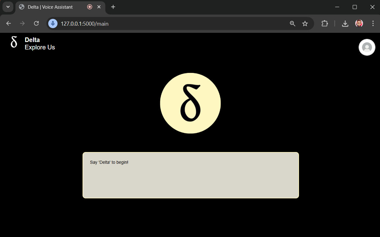 Voice Assistant Website